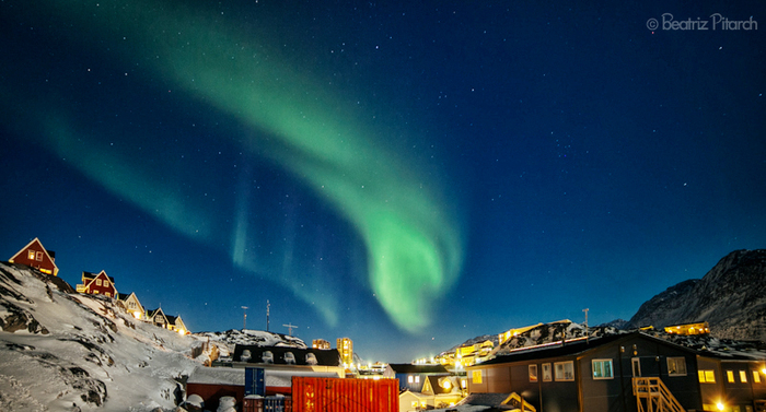 Con una tormenta solar, la Aurora Boreal sería visible desde muchos puntos. Por ejemplo, en Madrid