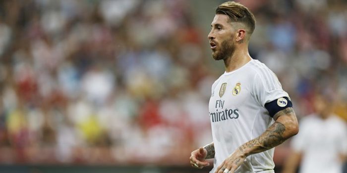 Real Madrid's Sergio Ramos