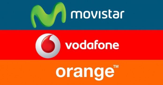 Movistar, Vodafone y Orange
