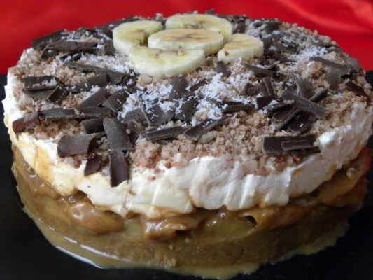 Riquisima tarta de toffee