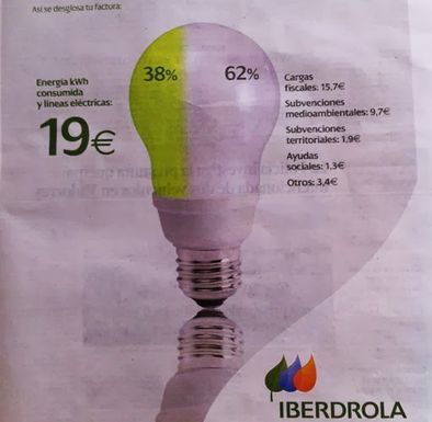 Publicidad Iberdrola recibo luz EDIIMA20140117 0146 15 Merca2.es