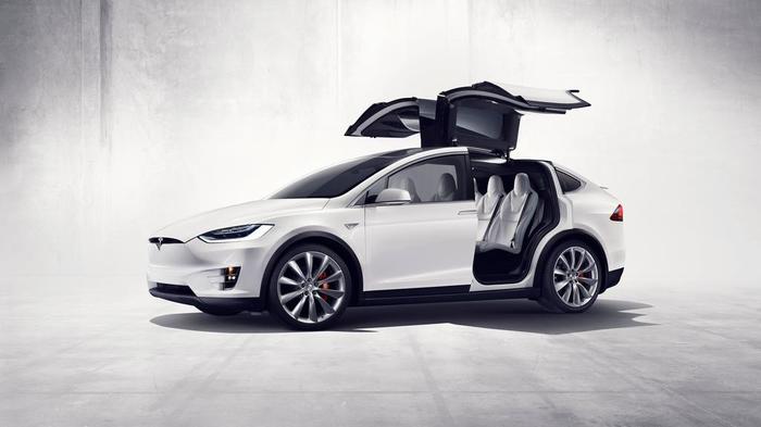Tesla Model X, el SUV 100% eléctrico y futurista