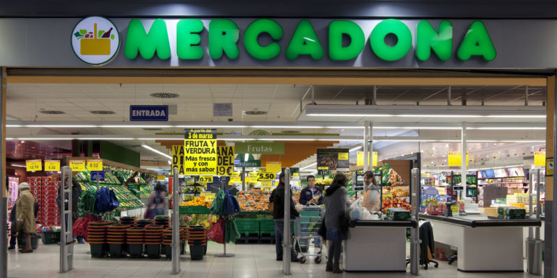 Lidl, Mercadona, Carrefour