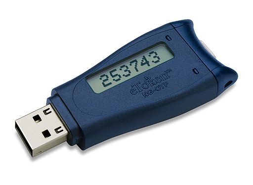 Ejemplo de token USB.