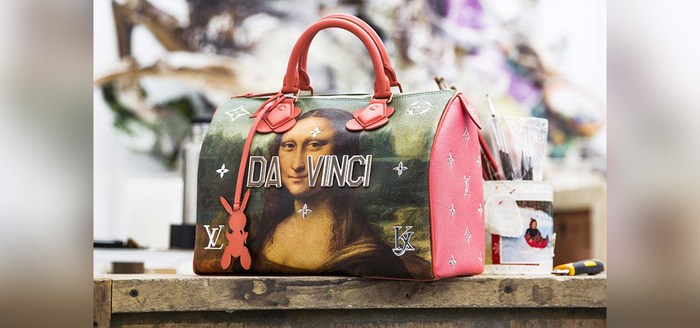Obras de arte portátiles: Louis Vuitton y Jeff Koons traen arte a sus bolsos