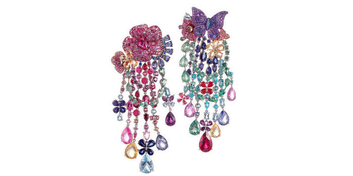 rihanna loves chopard haute joaillerie collection earrings 1 e1492337355458 Merca2.es
