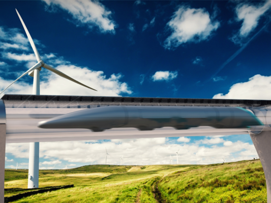 Hyperloop hará un test en Francia a 1100km por hora