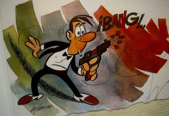 El país de Anacleto, agente secreto, y la ciberguerra