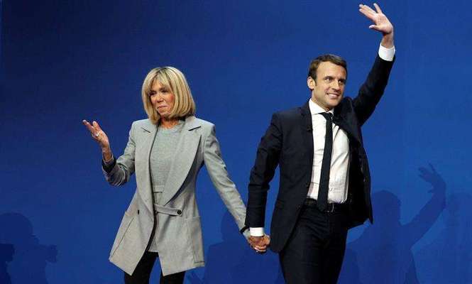 macron y brigitte Merca2.es