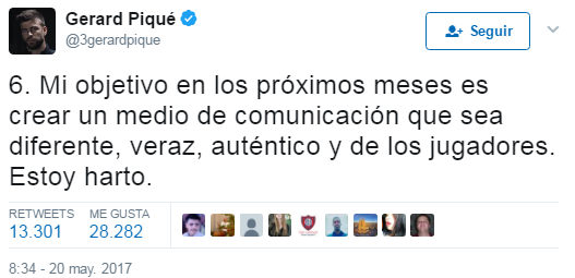 Tweet Piqué Merca2.es