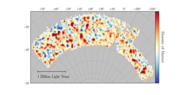 Mapa del Cosmos: Así es el universo oscuro