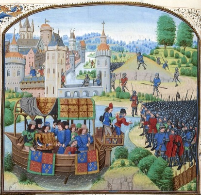 Jean Froissart Chroniques 154v 12148 btv1b8438605hf336 crop Merca2.es