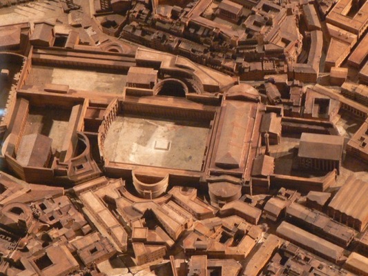 Plan Rome caen Forum Trajan Merca2.es