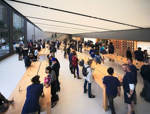 "privacidad tienda Apple San Francisco"