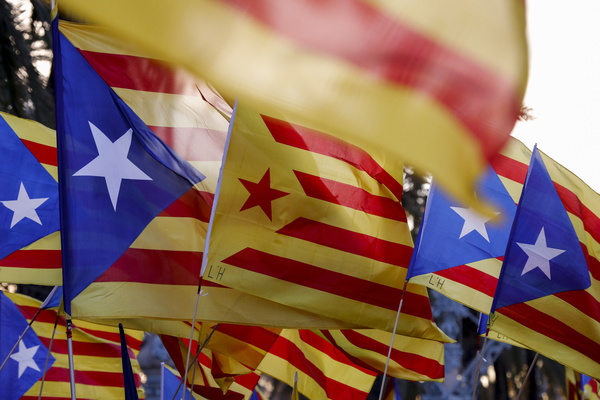 Los separatistas buscan alardear de su fuerza en el Día de Cataluña