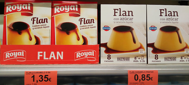 Mercadona flan