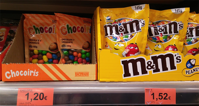 Mercadona m&m