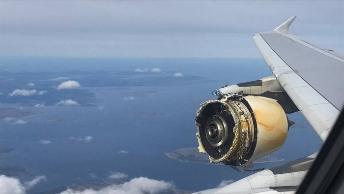Un avión de Air France aterrizó de emergencia por la explosión de un motor