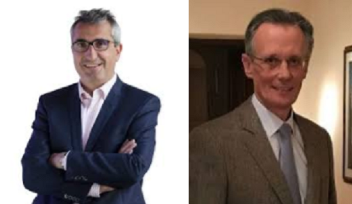 Pascal Clouzard y Eric Uzan. Directores Generales saliente y entrante