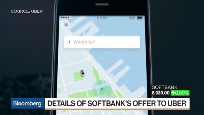 Los accionistas de Uber podrían vender una participación a Softbank
