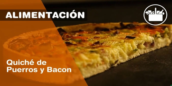 Mercadona Quiché de Puerros y Bacon