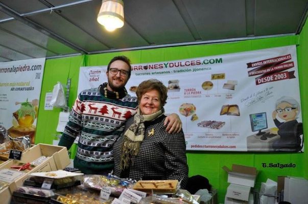 Foto de Puesto de venta de www.turronesydulces.com en la Feria de