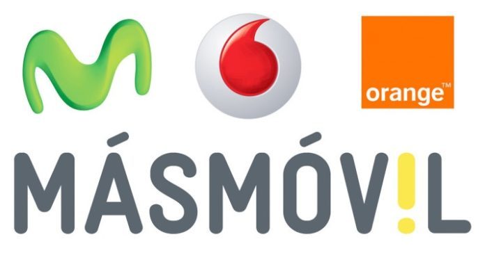 MasMovil, Orange, Vodafone y Movistar