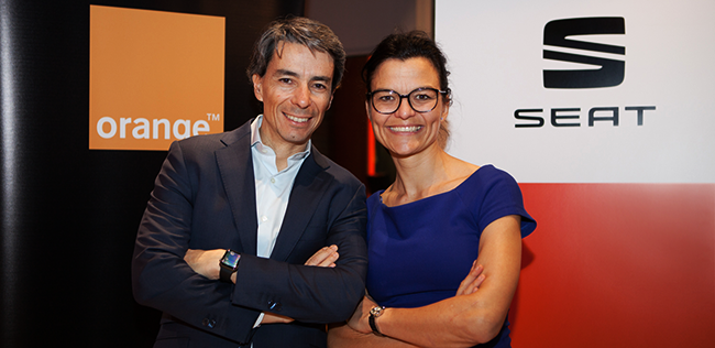 Matrimonio entre Orange y Seat para mejorar el coche conectado 1 Merca2.es seat orange coche conectado Merca2.es