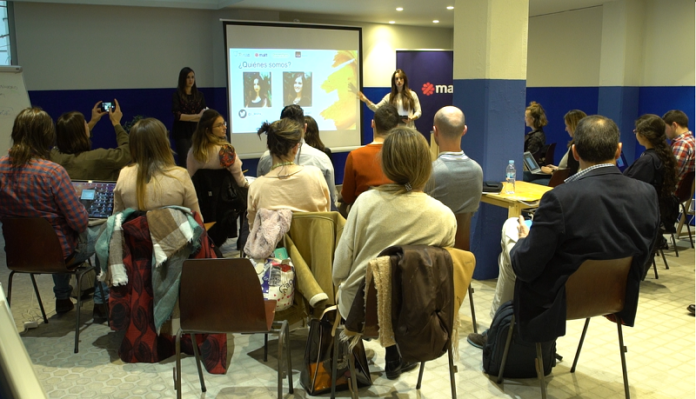 Foto de WILDCom en el Taller ´Claves de Comunicación´