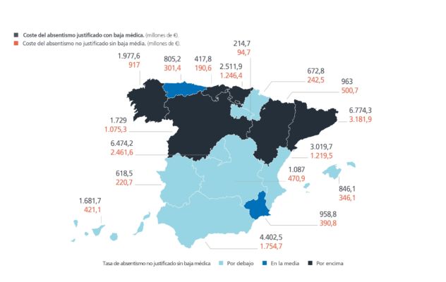 RANDSTAD Mapa españa marzo 2018 CCAA 01 Merca2.es