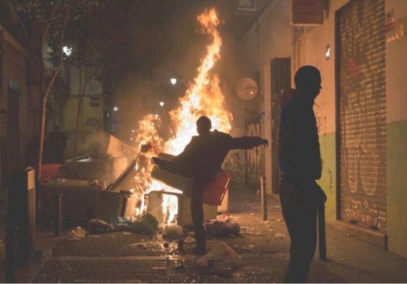 Lavapiés fue un auténtico infierno para la Policía.