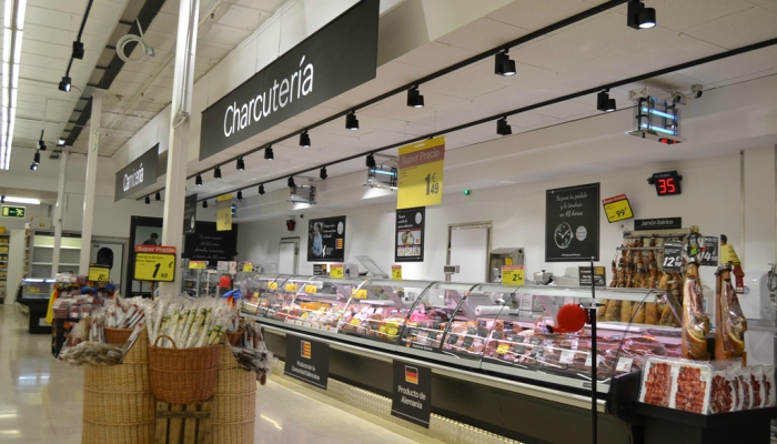 Mercadona, Lidl, El Corte Inglés y Carrefour