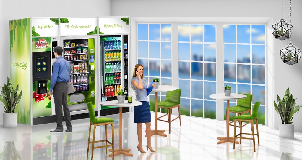 Easy Vending, precursor de la creación de espacios saludables