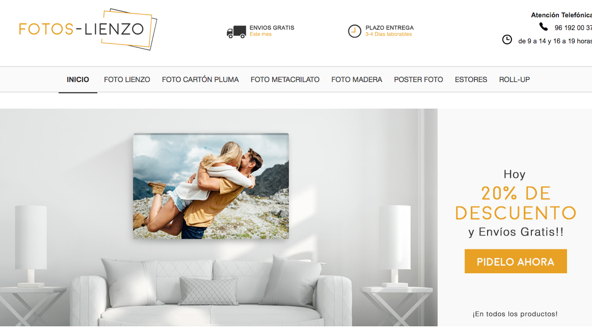 Fotos-lienzo.es, un servicio de fotografía digital para todos