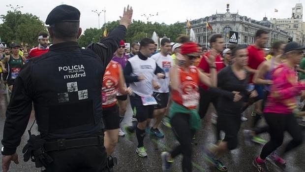 La Policía busca presionar con su presencia en la Rock 'n' Roll Madrid Maratón de esta edición, para conseguir un nuevo convenio.
