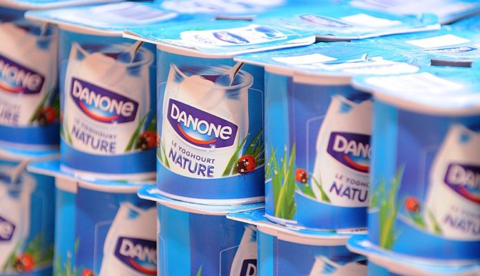 Danone ventas leche