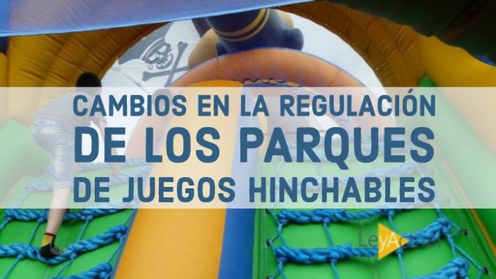 Foto de Regulación parques de juegos hinchables