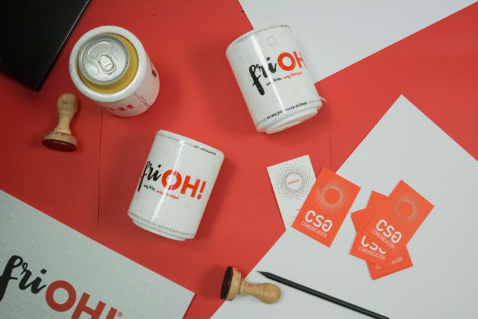 CSG Comunicación presenta el nuevo producto de FriOH! la solución definitiva para mantener la bebida fría