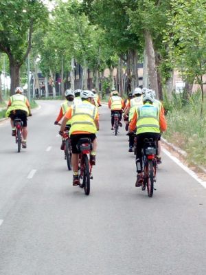 Miembros de la unidad Lince, en la carretera. 