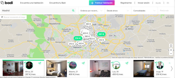 Badi, el Tinder de la vivienda.