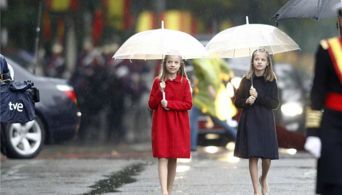 Princesa Leonor y la infanta Sofía