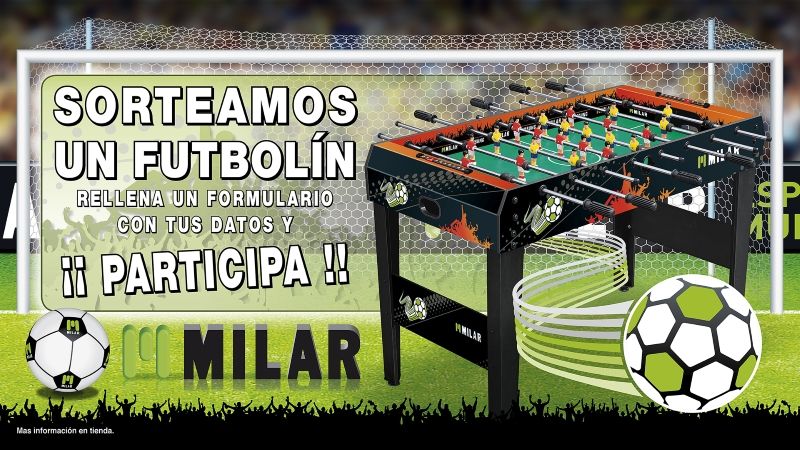 Foto de Milar Galicia sortea un futbolín