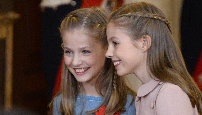 Leonor y Sofía Letizia