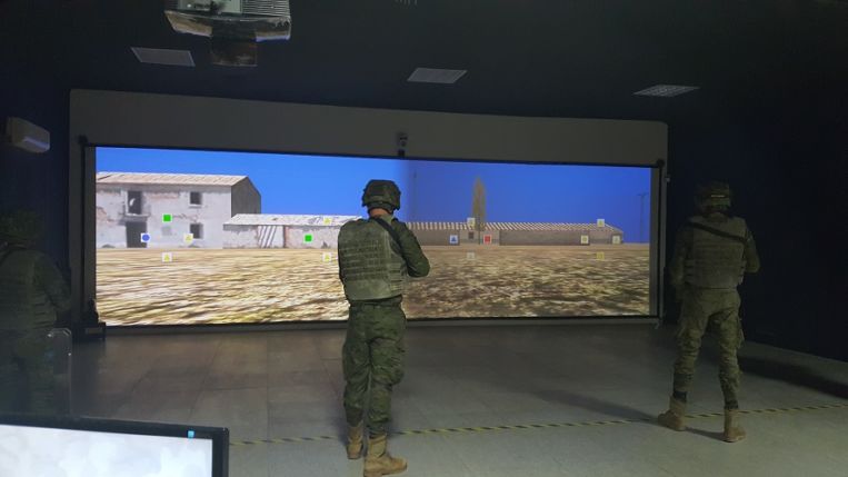 Los simuladores que ahorran miles de euros al Ejército de Tierra
