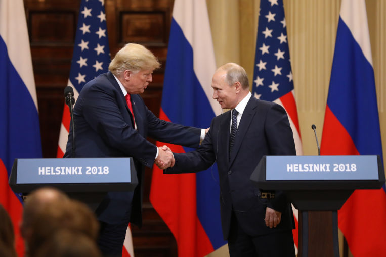 Trump y Putin republicanos