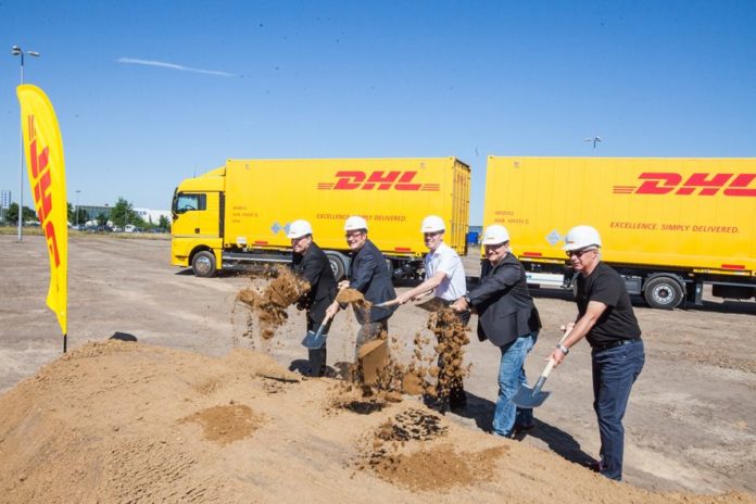 Foto de Inicio de las obras del nuevo centro logístico de DHL