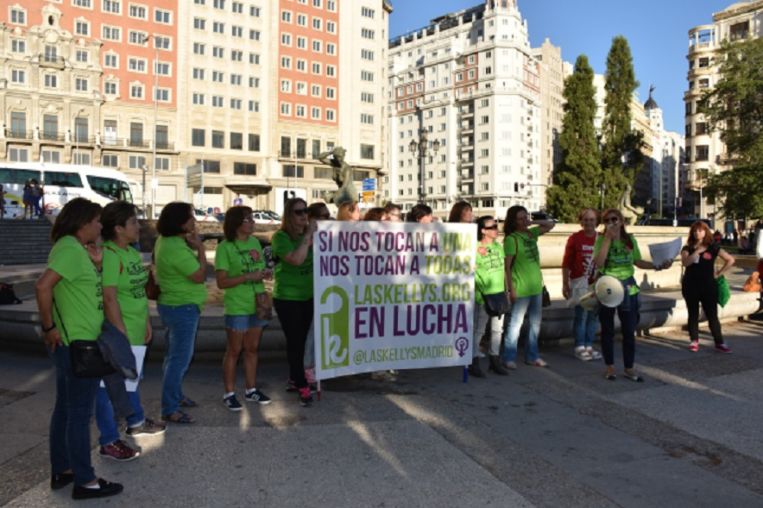 Las Kellys plantarán batalla al Gobierno en septiembre