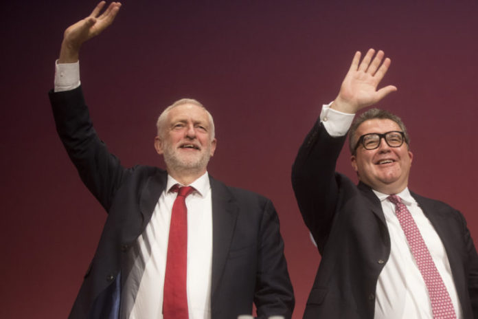 Watson y Corbyn, del Partido Laborista