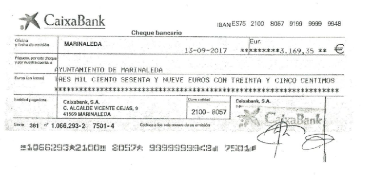 Cheque Merca2.es