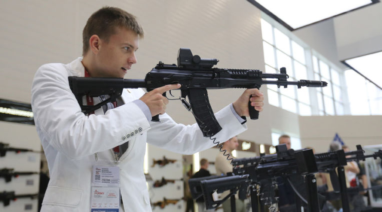 El nuevo «fusil» eléctrico y con cuatro ruedas de Kalashnikov